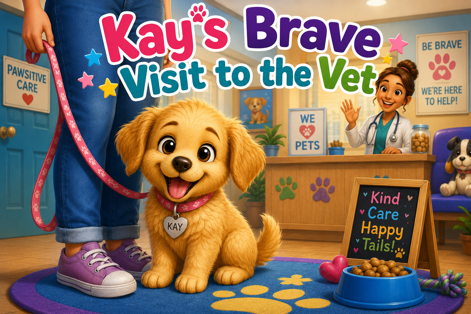 Kay’s Brave Visit to the Vet